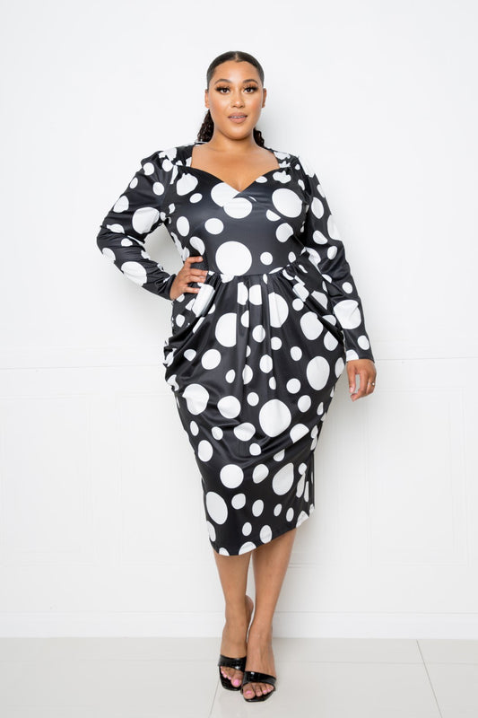 Connect the Polka Dots (Black)